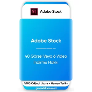 Adobe Stock - 40 Görsel / 6 Video
