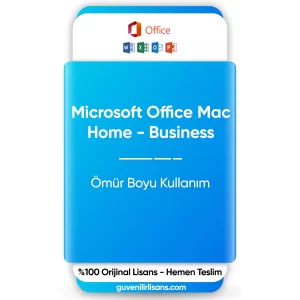 Microsoft Office Home and Business MacOS Lisans Key