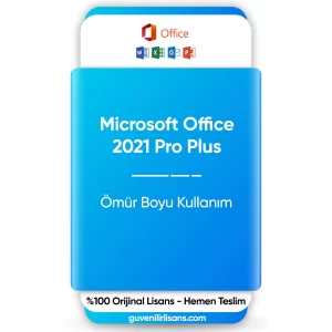 Microsoft Office 2021 Professional Plus Lisans Key